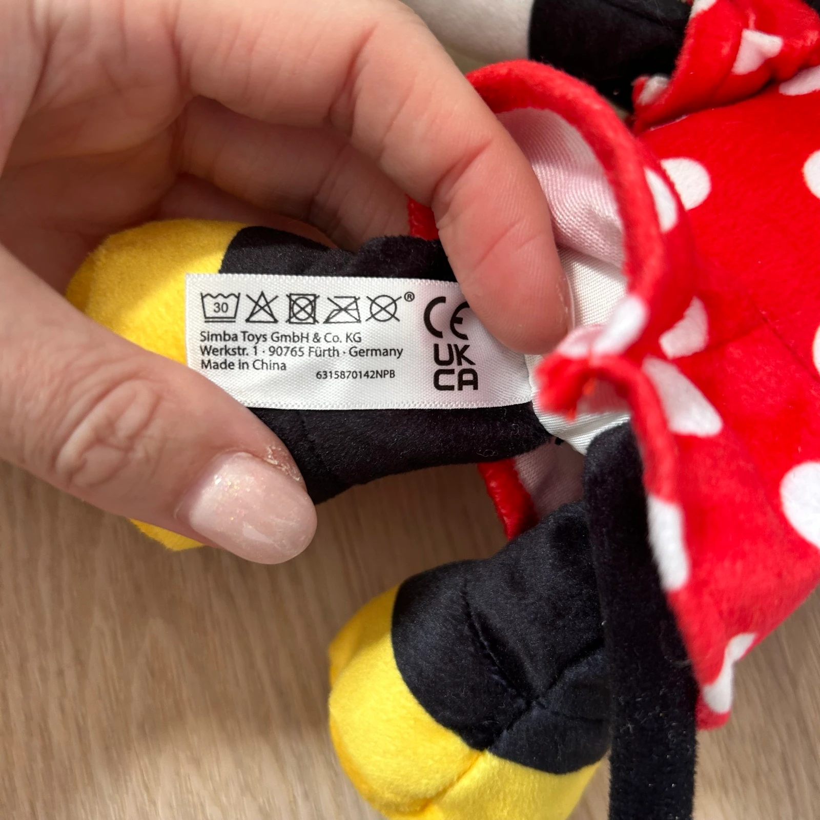 Disney Minnie Mouse peluche 25 cm – oficial Simba Toys – photo 5